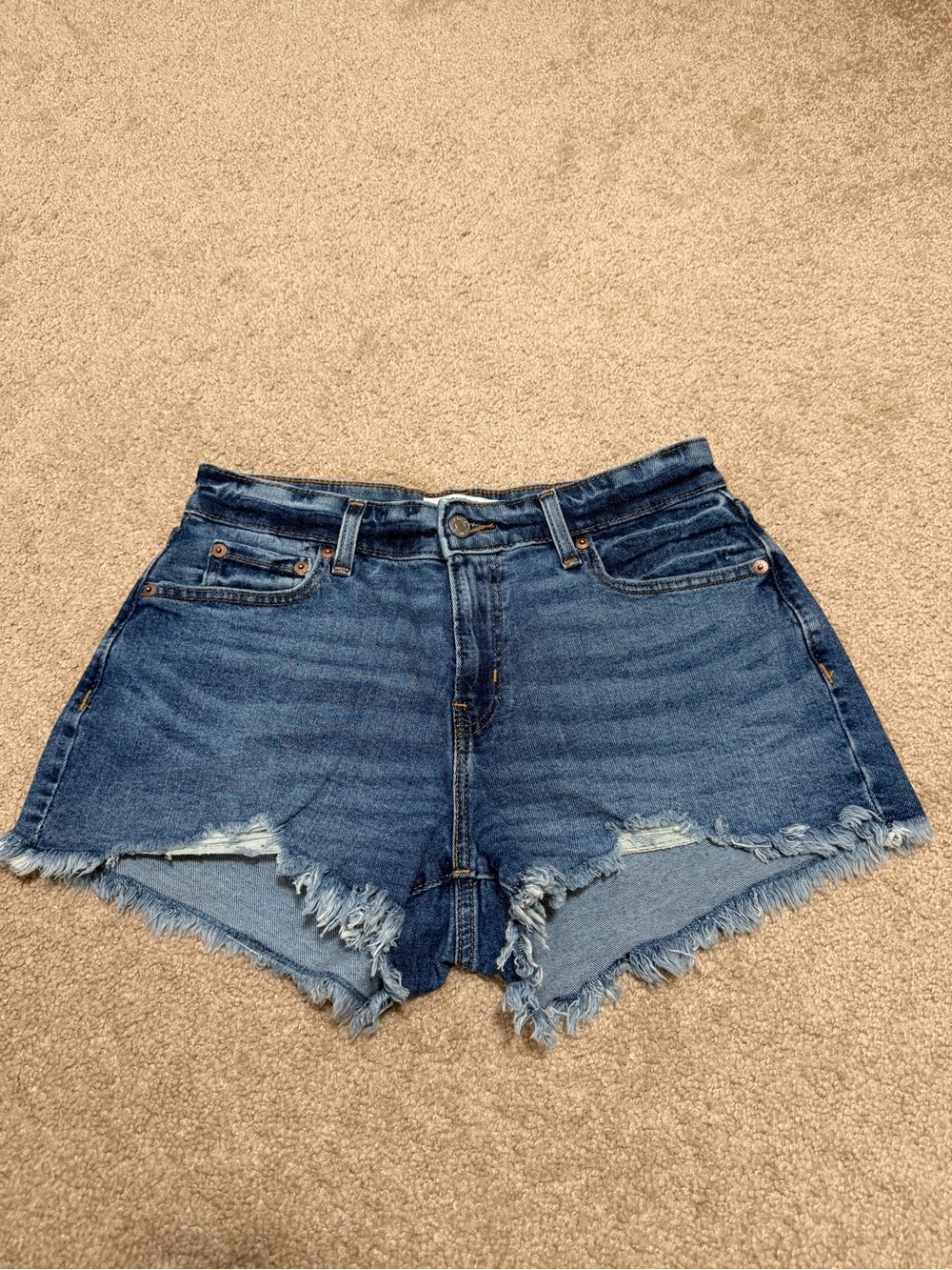 Levi’s Denizen Denim Shorts - Blue